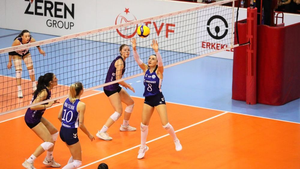 Merinos Voleybol'da İlbank hazırlığı